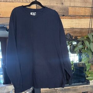 Carhartt Men's Navy Long Sleeve Tee